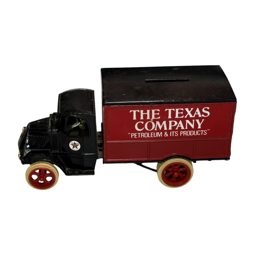 Texaco Texas Company Lot 4 Die-Cast Coin Bank Trucks Standard Oil Chevron - Picture 7 of 9